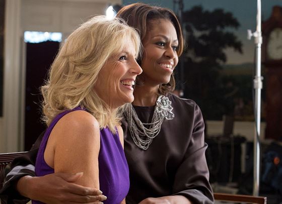 Мишел Обама и Джил Байдън: Пред и зад кадър