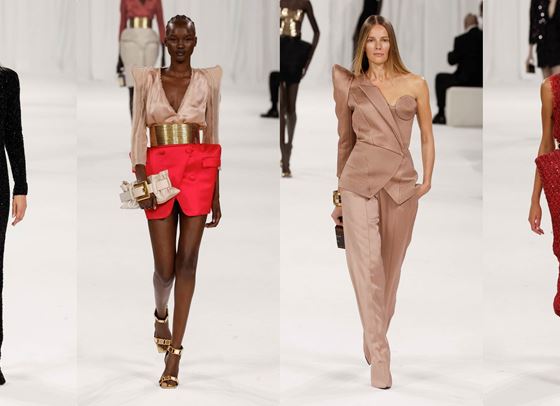 Моделите на Balmain не са за всеки вкус