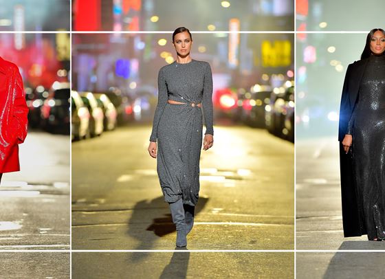 Michael Kors разходи есента из Таймс Скуеър