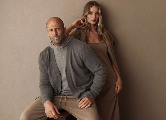 Джейсън Стейтъм и Роузи Хънтингтън-Уайтли отново заедно в името на модата