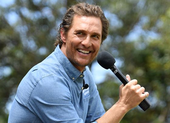 Матю Макконъхи отпразнува 51-вия рожден ден с децата си