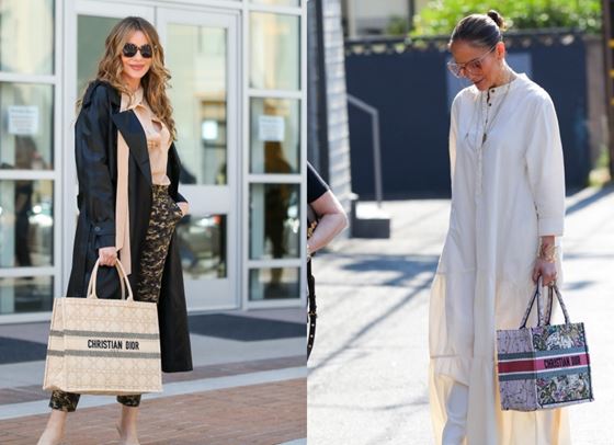 Book Tote на Dior: любимата чанта на звездите