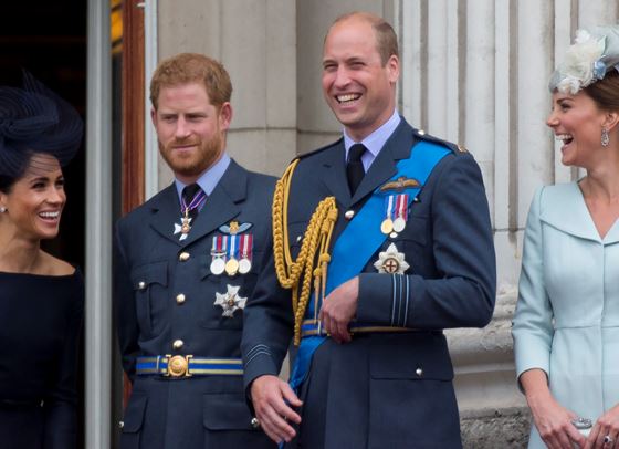 Кейт и Уилям говорят редовно с Меган и Хари по Zoom