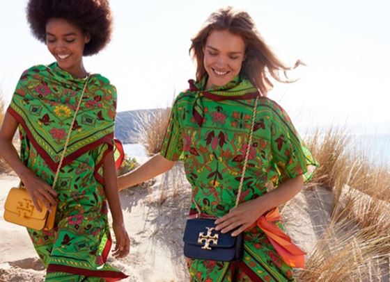 Небрежната и женствена пролет на Tory Burch