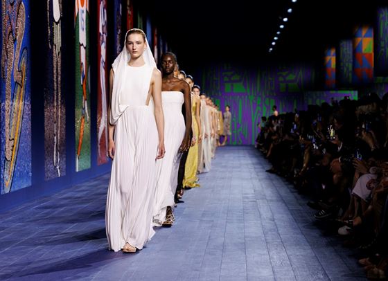 Christian Dior Haute Couture: Вдъхновение от античността