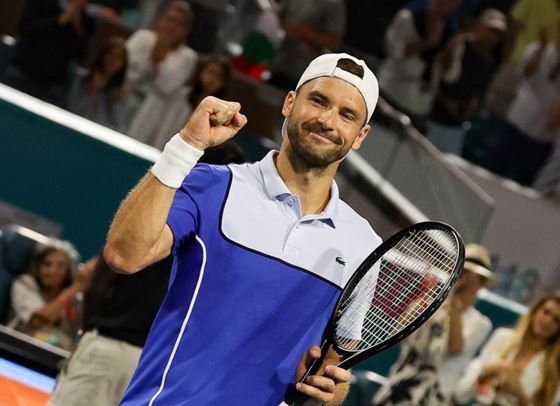 Григор Димитров има нова жена до себе си