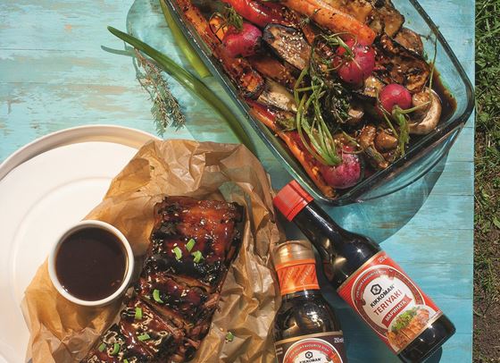 Лятно BBQ изкушение