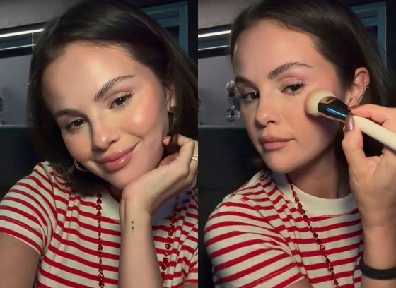 Less is more: гримът на Селена Гомес