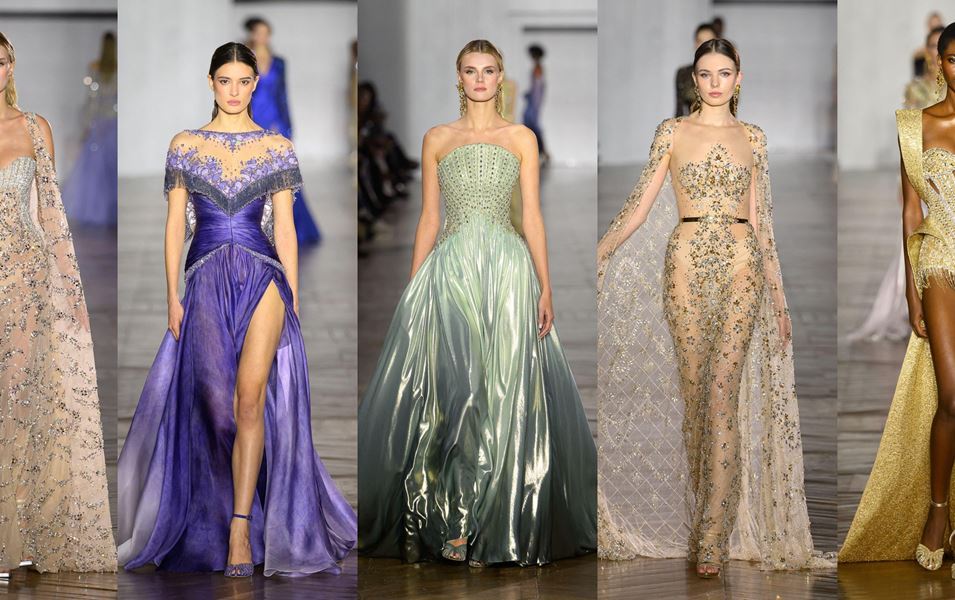 Светлина и камъни в новата couture колекция на Tony Ward в Париж